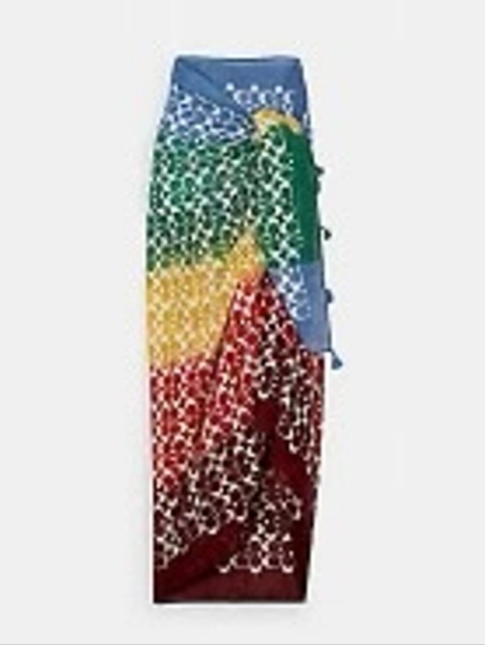 COACH Rainbow Tiedy Sarong NWT